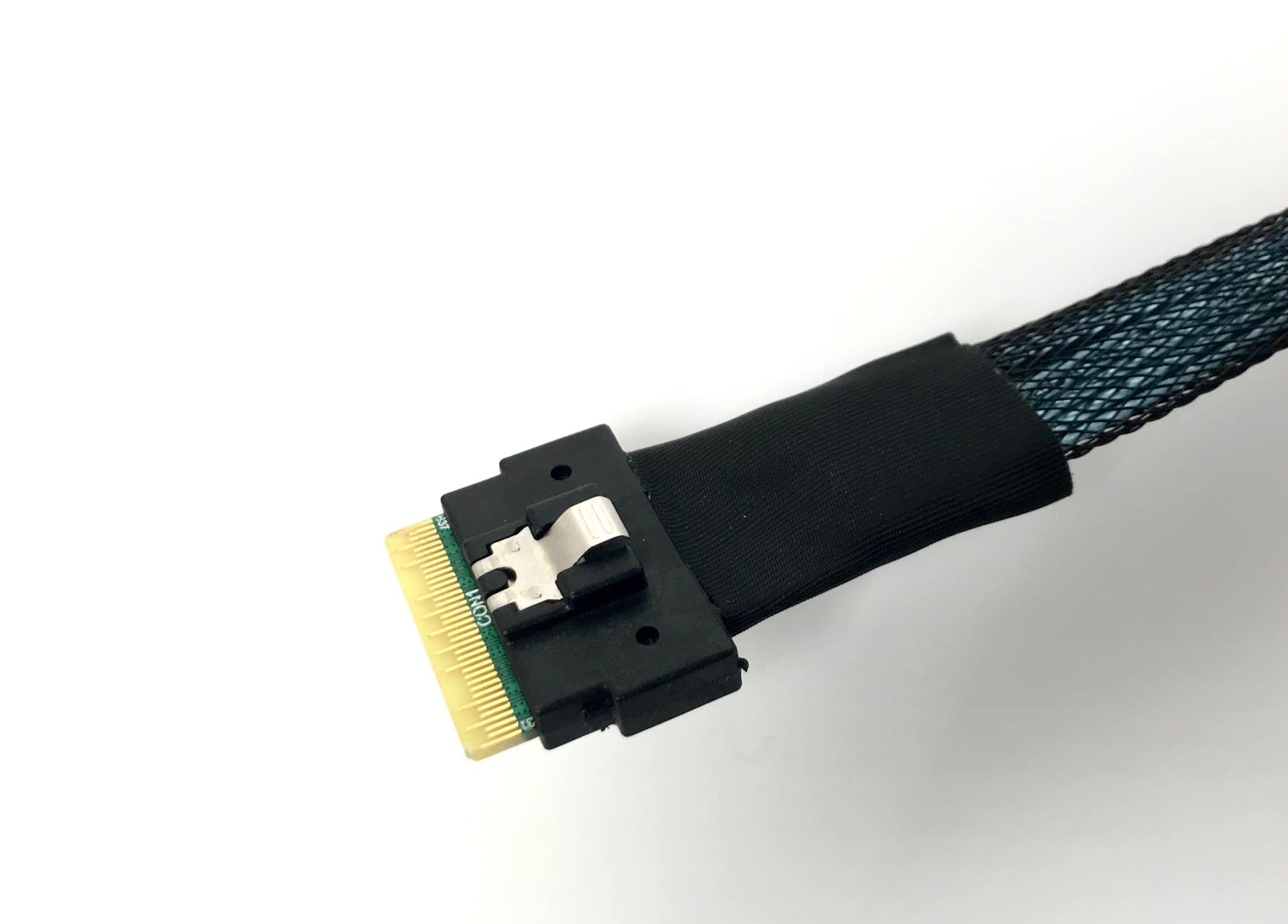 Amazon.com: Micro SATA Cables|SlimSAS 8i SFF-8654 to 2 X SlimSAS